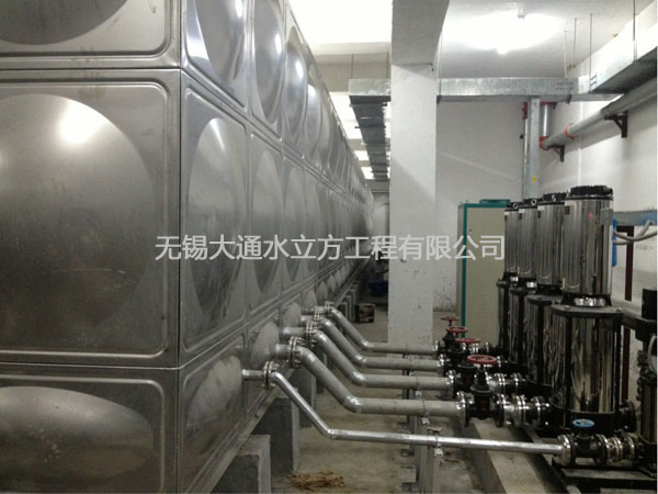 无锡马山圣芭芭拉房产水箱